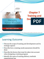 Topic 5 Training and Development