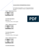 Informe de Evaluacion de Contramuestras