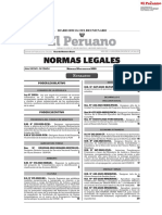 Normas Legales: Umario