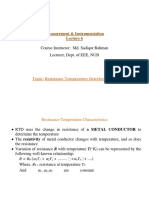 Resistance Temperature Detector (RTD)