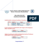 5095 - MBA (RM) - 18-20 Gold Medal Winners