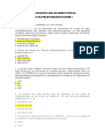 EXAMEN PARCIAL EE513M - TELECOMUNICACIONES I-SOLUCIONARIO - (14 Preguntas y 2 Problemas) - 13-08-2020