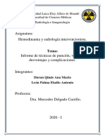 Informe Tecnica de Puncion PDF