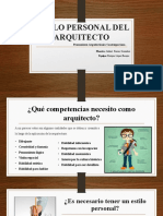 Estilo Personal Del Arquitecto