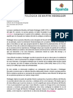 La Mirada Ontológica de Martin Heidegger PDF