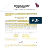 Laboratorio 1 - Perdidas de Carga Debido A Fricción para Flujo Cerrado en Una Tubería