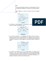 Funciones de Los Alcaloides