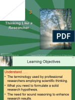 Chapter 3, Thinking Like A Researcher