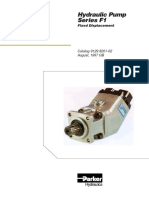 Hydraulic Pump Series F1: Fixed Displacement