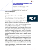 Semiautomated Segmentation of Head and Neck Cancers in 18F-FDG PET Scans: A Just-Enough-Interaction Approach