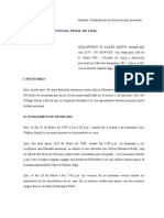 Formulacion de Denuncia Penal