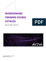 Wonderware Training Course Catalog: February 2020 - Revision A