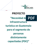 Manual de Infraestructura Turística para Personas Discapacitadas - Guatemala