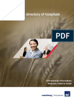 AXA List of International Directory of Hospitals PDF