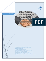 M4 - U1 - S1. - Actos y Sociedades Mercantiles.