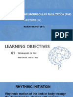 Proprioceptive Neuromuscular Facilitation (PNF) Lecture (5)