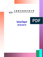 Annual School Report 2018-2019