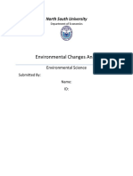 Environmental Changes Analysis: North South University