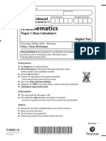 Mathematics: Pearson Edexcel