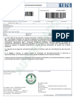 Autorización de Facturación Electonica Alpa18764001596681