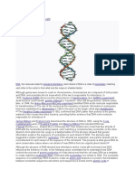 Molecular Genetics: DNA Biological Inheritance Nucleotides