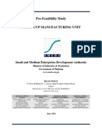 Paper Cup Manufacturing Unit Rs. 21.21 Million Jun-2018