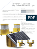 OMS2KBD Solar Powered LED Based Medium Intensity Double Obstruction Light PDF