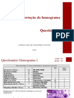 Questionário de Hemogramas - Arquivo de Revisão