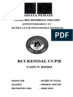 Biodata Pemain Rci U10