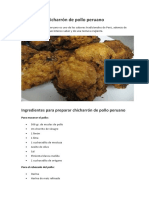 Chicharrón de Pollo Peruano