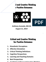 Creative Thinking Anthony Acevedo Online 230819