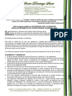 Circular Final de Tercer Periodo Académico PDF