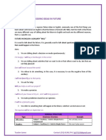 Summary 5 Topic: Review Expressing Ideas in Future: General Explanation