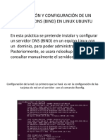 Instalación y Configuración de Un Servidor DNS