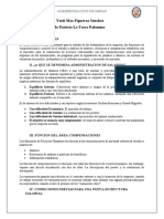 Resumen de Recursos Humanos Administracion de Remuneraciones