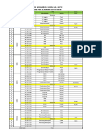 Roster Pelajaran SMK Ashabul Huda Al Asyi Semester Ganjil Tahun Pelajaran 2019/2020