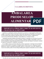 Poanca Larisa - AMBALAREA PRODUSELOR ALIMENTARE