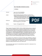 Carta 16 Sinceramiento de Ampliacion