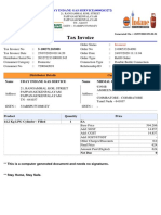 Tax Invoice: UDAY INDANE GAS SERVICE (0000263272)