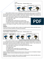 Produção Textual - Gênero Conto - 6º Ano 1º Bi 2020 MARGAMAI