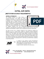 Dps350 Digital Air Data: (Meets RVSM Accuracy Requirements)