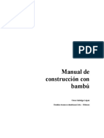 Manual de Construcción Con Bambú ENTREGA