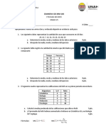 Examen II MM 100