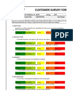 Customer Survey Form