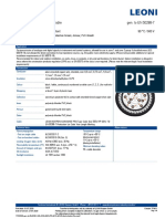 Instrumentation Cable Gen. To EN 50288-7: Flame Retardant, Sunlight Resistant 90 °C / 500 V