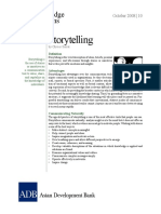 Storytelling: Knowledge Solutions