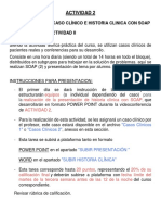 Instrucciones y Rubrica de Presentación de Caso PDF