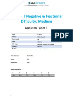 Binomial Negative & Fractional Difficulty: Medium: Question Paper 3