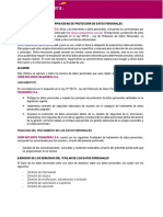 Política Datos Personales