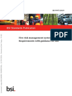 BS 9997 2019 - Fire Risk Management Systems